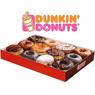 12 Mix Dunkin Donuts