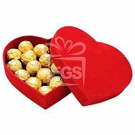 Ferrero Rocher in Heart Box - 16 pieces