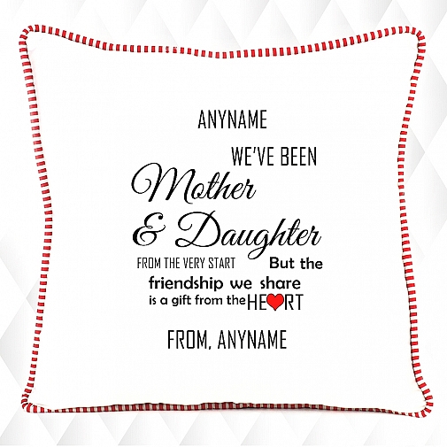 Mother & Daughter 's Friendship Cushion