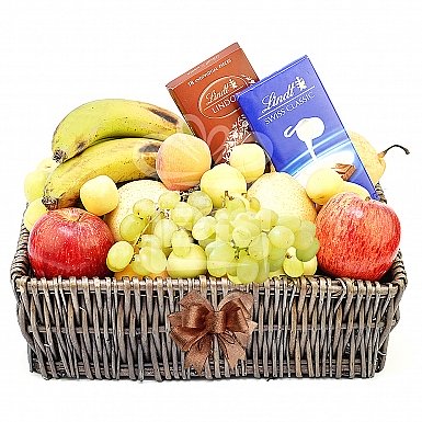 Ultimate Fruit and Chocolate Gift Basket