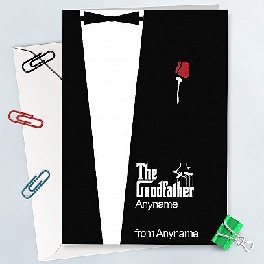 The Goodfather-Personalised Card