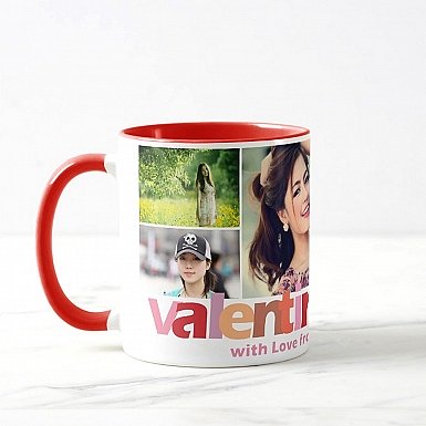 Valentine's Day Personalised Photo Mug