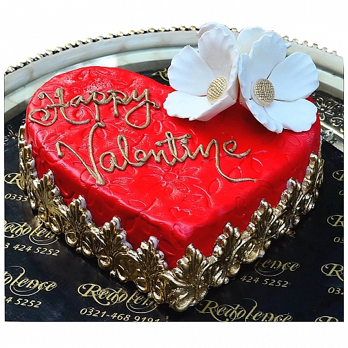 2Lbs Valentines Special Delight Cake - Redolence Bake Studio