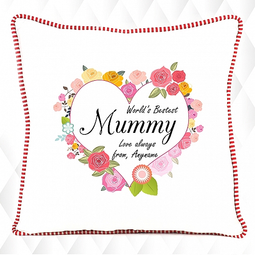 World's Bestest Mummy Cushion