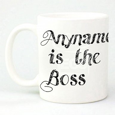 Boss - Personalised Mugs