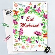 Eid Mubarak Card