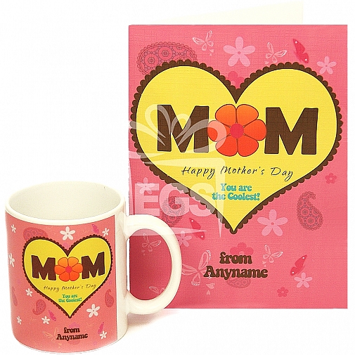 Happy Mothers Day Card + Mug