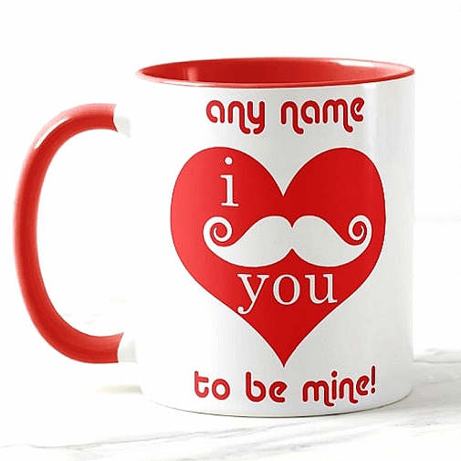 I Moustastic Love You - Personalised Mug
