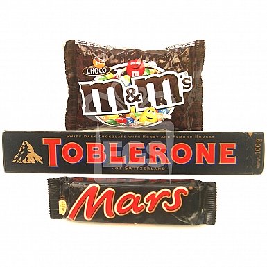 M&M Toblerone and Mars - 24 Bars