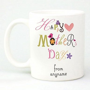 Happy Hearts Mother Day - Personalised Mug