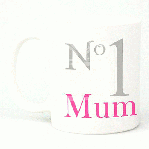 No. 1 Mum - Personalised Mug