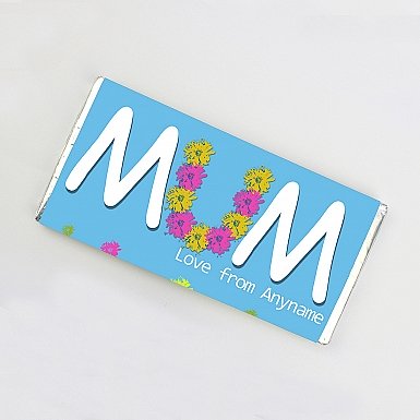 Personalised Chocolate Bar for Mum