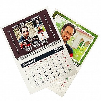 Personalised Wall Calendar