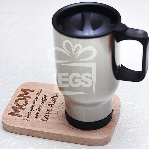 Personalised Wooden Coaster