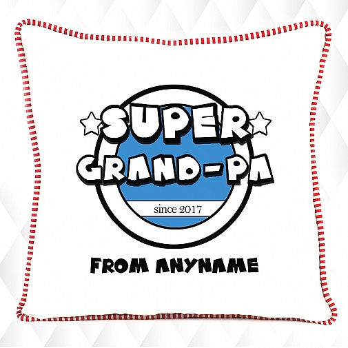 Super Grandpa-Personalised Cushion