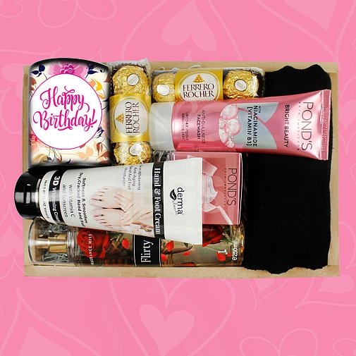 Her Birthday Glow Tray