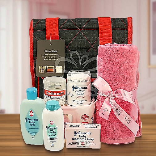 Baby Girl Diaper Bag Hamper