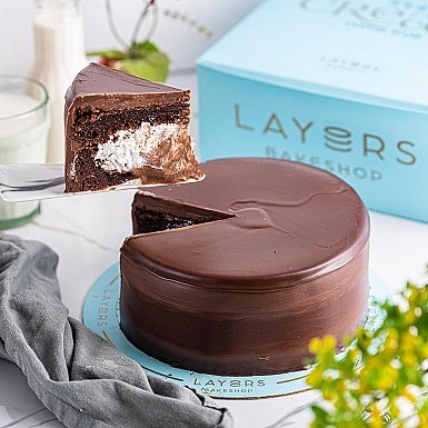 Chocolate Decedance Cake from Layers Bakeshop