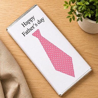 Father's day Tie-Chocolate Bar